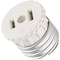 Leviton 600W 120V White Light Socket Adapter 002-00125-000 - alternate 1