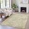 Homeroots 8' X 10' Sage And Beige Abstract Washable Indoor Outdoor Area Rug 630540 - alternate 6