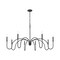 Z-Lite Jisele Matte Black 8 Light Chandelier 4505-8MB - alternate 5
