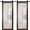 Sartodoors Sturdy Double Barn Door Planum 2113 Solid Core Modern Interior PLANUM2113DB-CA-36 x 80 (2* 18x80) - alternate 1