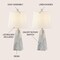 Jonathan Y Owen 20.5" Contemporary Resin LED Table Lamp, White Marble Finish, 2PK JYL1037A-SET2 - alternate 3