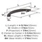 Amerock Arc 3-3/4 inch (96mm) Center-to-Center Oil-Rubbed Bronze Cabinet Pull, 10PK 10VMP37356ORB - alternate 2