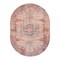 World Rug Gallery Vintage Bohemian Machine Washable Non Slip Area Rug 5 ft x 7 ft Oval Multi 6024MULTI5OV - alternate 5