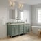 James Martin Vanities Brittany 72" Double Vanity, Smokey Celadon, w/ 3 CM Tajnar Eclos Top 650-V72-SC-3TJR - alternate 4
