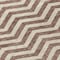Homeroots 5' X 8' Brown And Beige Chevron Washable Indoor Outdoor Area Rug 595302 - alternate 7