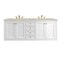 James Martin Vanities Chicago 72" Double Vanity, Glossy White, w/ 3 CM Tajnar Eclos Top 503-V72-GW-3TJR - alternate 7