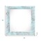 Homeroots 10" x 10" Blue Solid Wood Hanging Picture Frame 380313 - alternate 4