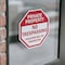 Signmission Private Property No Trespassing Vio, 4 inch X 4 inch, Vinyl Decal, 2PK OC-D-2PACK-4-94 - alternate 3