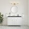 James Martin Vanities Chicago 48 in. Single Vanity, Glossy White, w/ 3 CM Charcoal Soapstone Silestone Top 503-V48-GW-3CSP - alternate 3