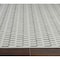 Homeroots 8' Cream and Beige Geometric Distressed Indoor Outdoor Runner Rug 558814 - alternate 4
