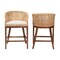 Bali & Pari Lumajang Bohemian Light Honey Rattan and Wood 2-Piece Counter Stool Set 251-2PC-13761-ZORO - alternate 5
