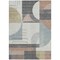 Homeroots 9' X 12' Rust Gray And Ivory Geometric Washable Indoor Outdoor Area Rug 617996 - alternate 7