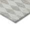 Homeroots 9' X 12' Beige Geometric Washable Indoor Outdoor Area Rug 577011 - alternate 5