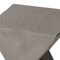 Leisuremod Glint Modern Twisted Fiberstone End Table - Weather-Resistant & Fully Assembled GST13GR - alternate 8