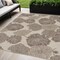 Homeroots 5' X 7' Natural And Ivory Floral Indoor Outdoor Area Rug 552491 - alternate 5