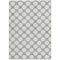Homeroots 10' X 14' Gray And Silver Polka Dot Washable Indoor Outdoor Area Rug 595234 - alternate 4