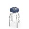 Holland Bar Stool Co 25" Chrome Georgetown Swivel Bar Stool, Accent Ring L8C2C25Grgtwn - alternate 1
