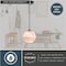 Vaxcel Milano LED Compatible Matte Black Transitional Mini Pendant Ceiling Light Multi Color Art Glass P0407 - alternate 4