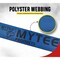 Mytee Products Winch Straps 4 inx27 ft Blue Heavy Duty Tie Down w/Flat Hook WLL# 5400 lbs, 10PK WS427Bx10 - alternate 4