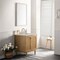 James Martin Vanities Laurent 30" Single Vanity, Light Natural Oak, w/ 3 CM Siberian Silestone Top 545-V30-LNO-3SFR - alternate 6