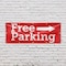 Signmission Free parking Right, 48 Inch x 120 Inch, Vinyl Banner B-120-30645 - alternate 3