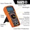 Klein Tools Digital Multimeter, 600 V Max DC, 2,000 Instrument Counts, LCD MM325 - alternate 7