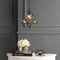 Jonathan Y Stella 12" Moravian Star Metal/Clear Glass LED Pendant, Oil Rubbed Bronze/Clear JYL9035C - alternate 9