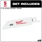 Milwaukee Tool M12 Hackzall Blade-Duct, PK5 49-00-5424 - alternate 6