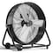 Edendirect 30 inches three speeds high velocity drum fan in black, 360 degrees oscillation, built in handle ZR-FT-30-PLUS-BLACK - alternate 1
