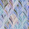 Homeroots 10' X 14' Blue Brown And Purple Geometric Washable Indoor Outdoor Area Rug 589211 - alternate 5