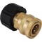 Milton Quick Connect Socket, Female, M22, 3/8 in PWA001 - alternate 4
