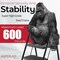 Wrightmaster 3-Step Lightweight Steel Step Stool, 8 ft. Reach with Non-Marring Feet, 600 lb. Capacity Zoro1113GAh - alternate 4
