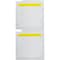 Brady Color Polyester Laboratory Labels 1 in H x 1 in W Yellow, White 3000/RL THT-179-494-YL - alternate 3