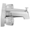 Dura Faucet Used For Bathtub With Tub And Shower Diverter Crystal Acrylic Knob Chrome Polished DF-SA610A-CP - alternate 4