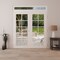 Vdomdoors Front Exterior Prehung Metal-Plastic Double Doors Clear Glass / MANUX 8100 White Silk / Office Comm MANUX8100DEXD-WS-W72xH80+16-RH-I - alternate 3