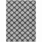 Homeroots 5' X 8' Charcoal And Ivory Polka Dot Washable Indoor Outdoor Area Rug 614888 - alternate 5