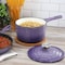 Megachef 2 Quart Enameled Cast Iron Sauce Pan in Gradient Purple 750124515M - alternate 6