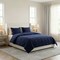 Lavish Home 3PC Velvet Queen Quilt Set & Matching Pillow Shams Medium Weight Ultra Soft Luxury Cotton Velvet 66-004-VN-Q - alternate 4