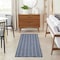 Homeroots 6' Blue And Ivory Geometric Indoor Outdoor Area Rug 556313 - alternate 7