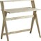 Homeroots 37" Natural Wood Writing Desk 469146 - alternate 4