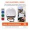 Ergodyne Type II Safety Helmet Class E, White 8976 - alternate 3