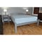 Homeroots Gray Solid Wood Full Bed Frame 546709 - alternate 4