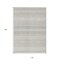 Homeroots 10' X 14' Ivory Striped Washable Indoor Outdoor Area Rug 576963 - alternate 9