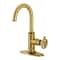 Kingston Brass Single-Handle Bar Faucet, Brushed Brass KSD8507CG - alternate 1