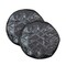 Mytee Products 24.5in Black Quilted Vinyl Fuel Tank End Covers w/9in Elastic Sleeve for Semi Truck, Trailers-1 Pair FT-CVR-245 - alternate 7