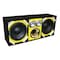 Deejay Led Loaded Box w/Two Despacito Heavy Duty 10-in Woofers One Horn and w/Two Bullet Tweeters YELLOW TBH10YELLOW - alternate 5