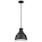 Westinghouse Kilian Series Pendant, 120 V, 1-Lamp, Incandescent, LED Lamp, Metal Fixture, Black Fixture 63268 - alternate 1