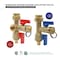 Everflow Pex Tankless Water Heater Kit- Set of 2 Heavy Duty Hot and Cold Isolation Valves w/Cleanouts 3/4" FTGV-ISO34-P-LF - alternate 3
