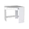 Homeroots 30" White Wood Corner Computer Desk 553552 - alternate 3