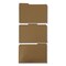 Pendaflex Reinforced Top-Tab File Folders, 2/5-Cut Tabs, Letter, Brown Kraft, 100PK RK1522/5RE - alternate 3